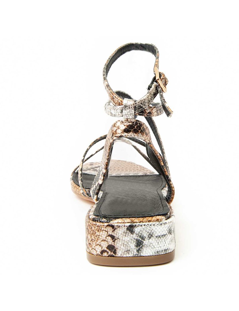 Sandálias com Salto Senhora Dourado