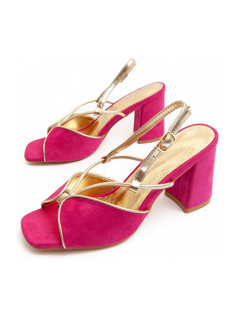 Sandálias com Salto Senhora Rosa