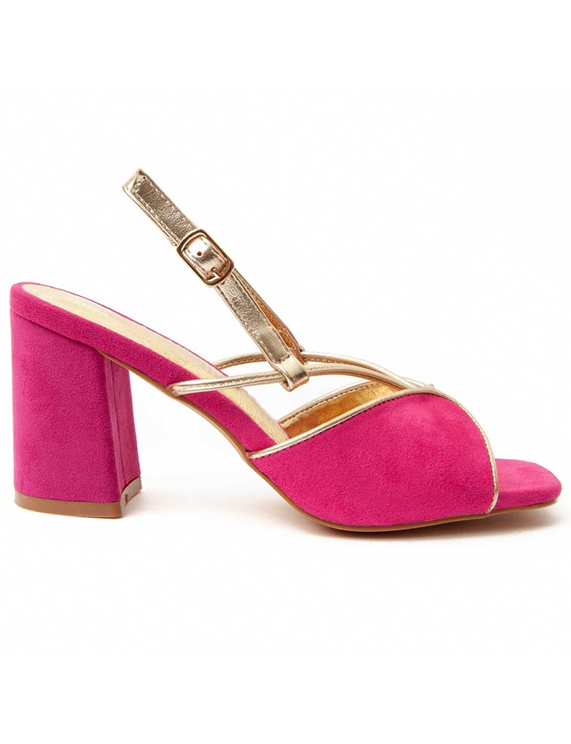 Sandálias com Salto Senhora Rosa