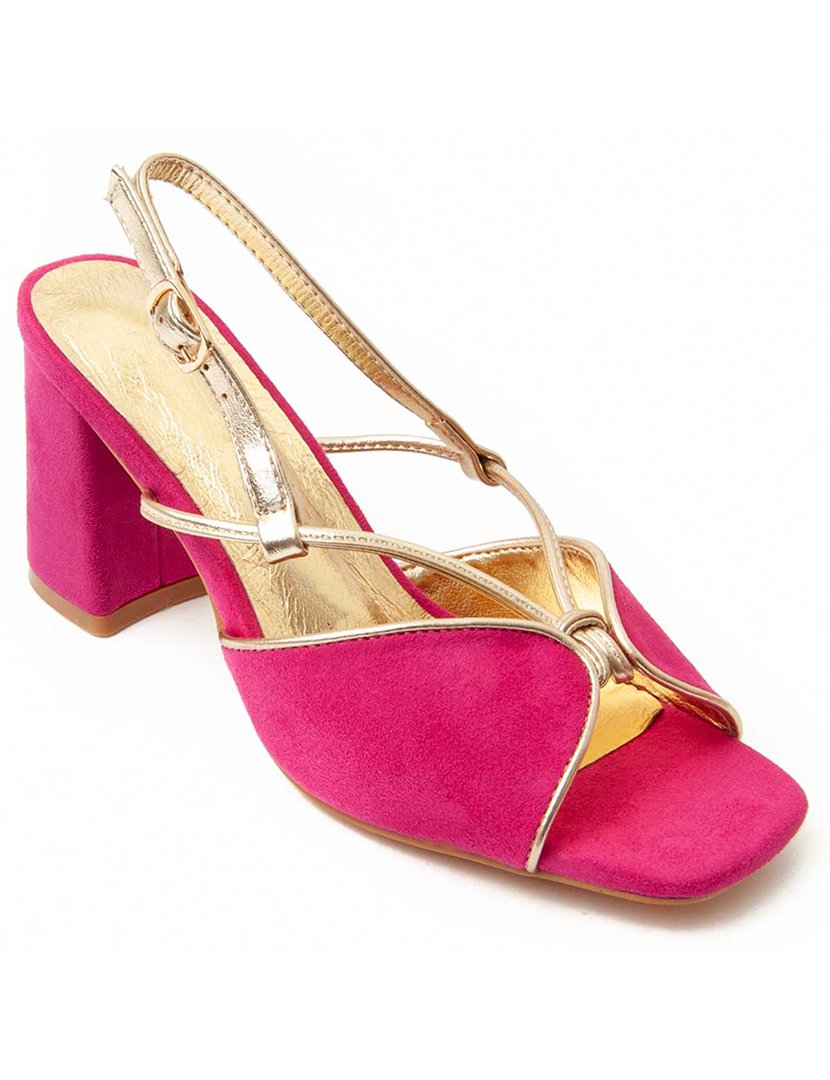 Sandálias com Salto Senhora Rosa