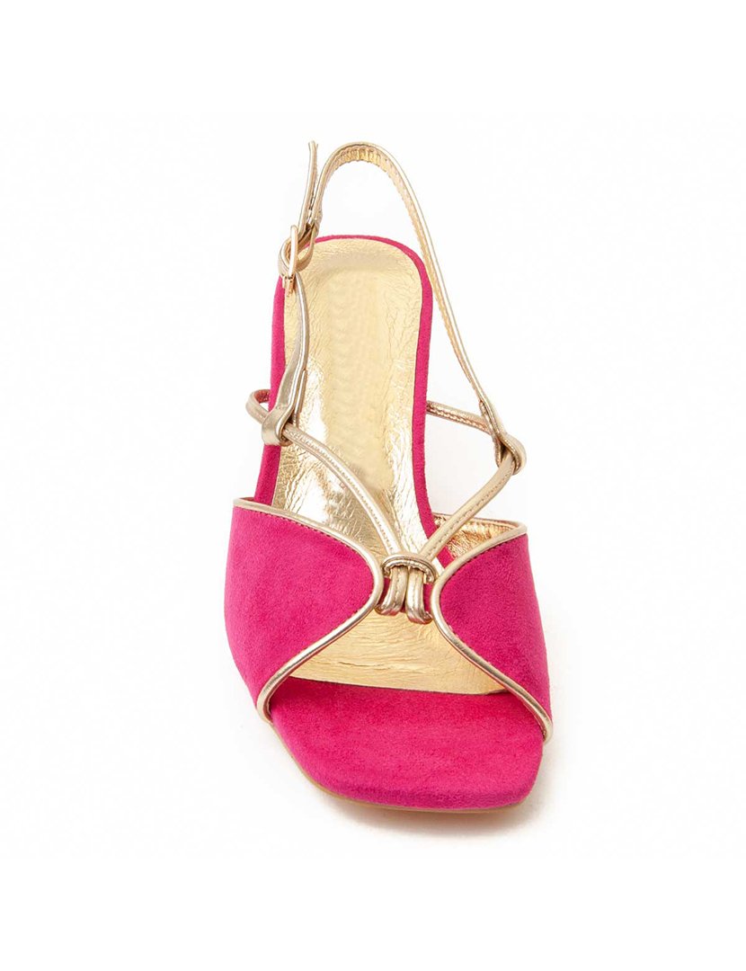 Sandálias com Salto Senhora Rosa