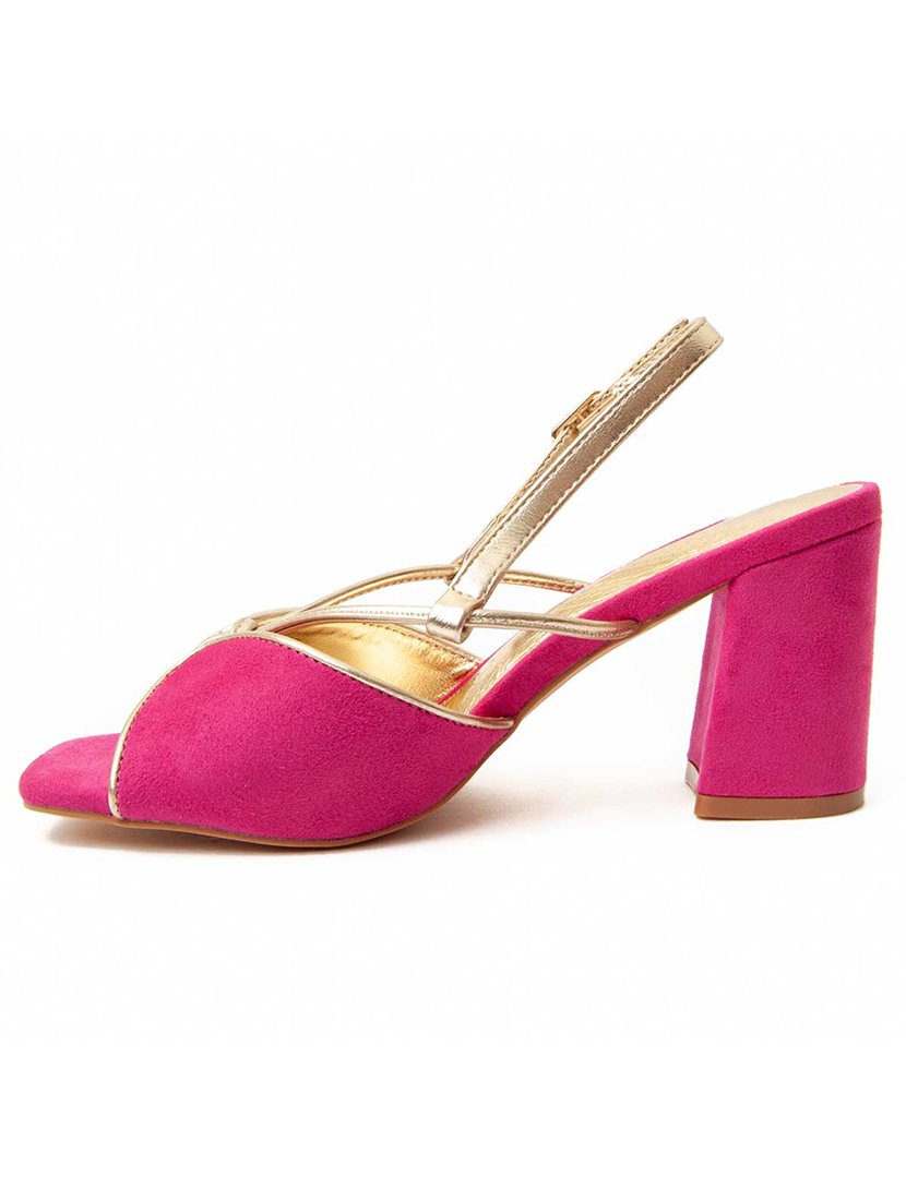 Sandálias com Salto Senhora Rosa