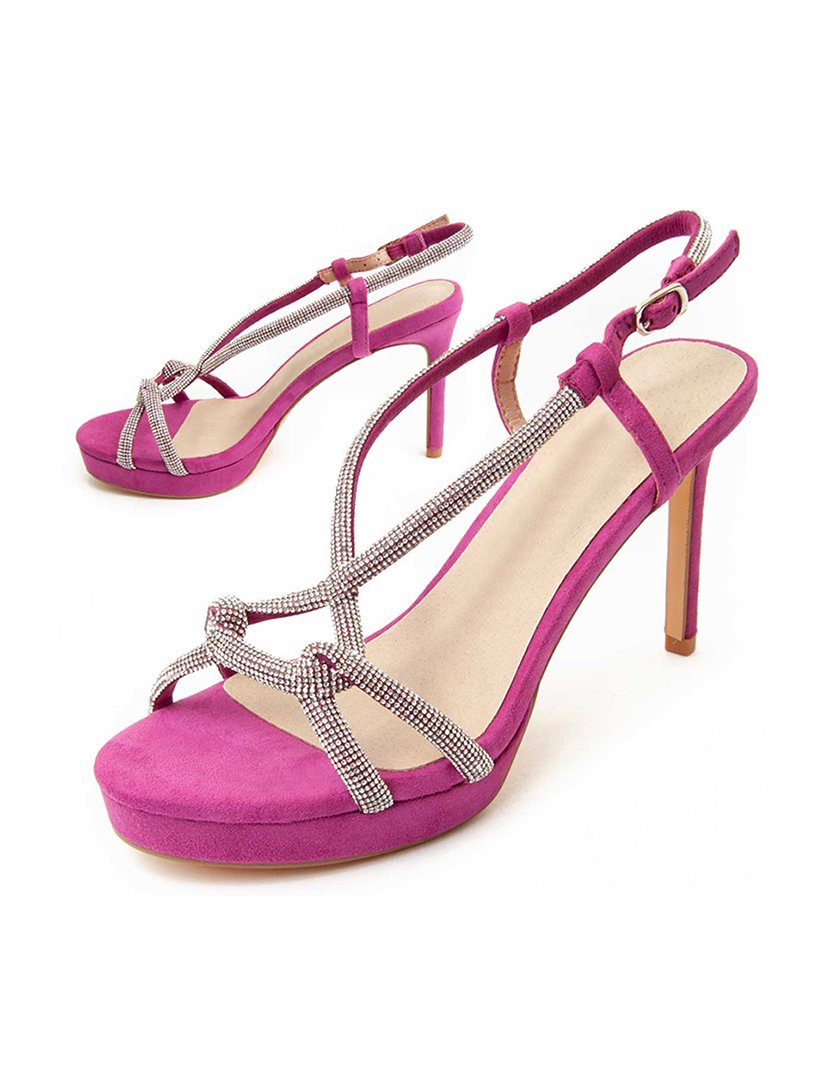 Sandálias com Salto Senhora Rosa