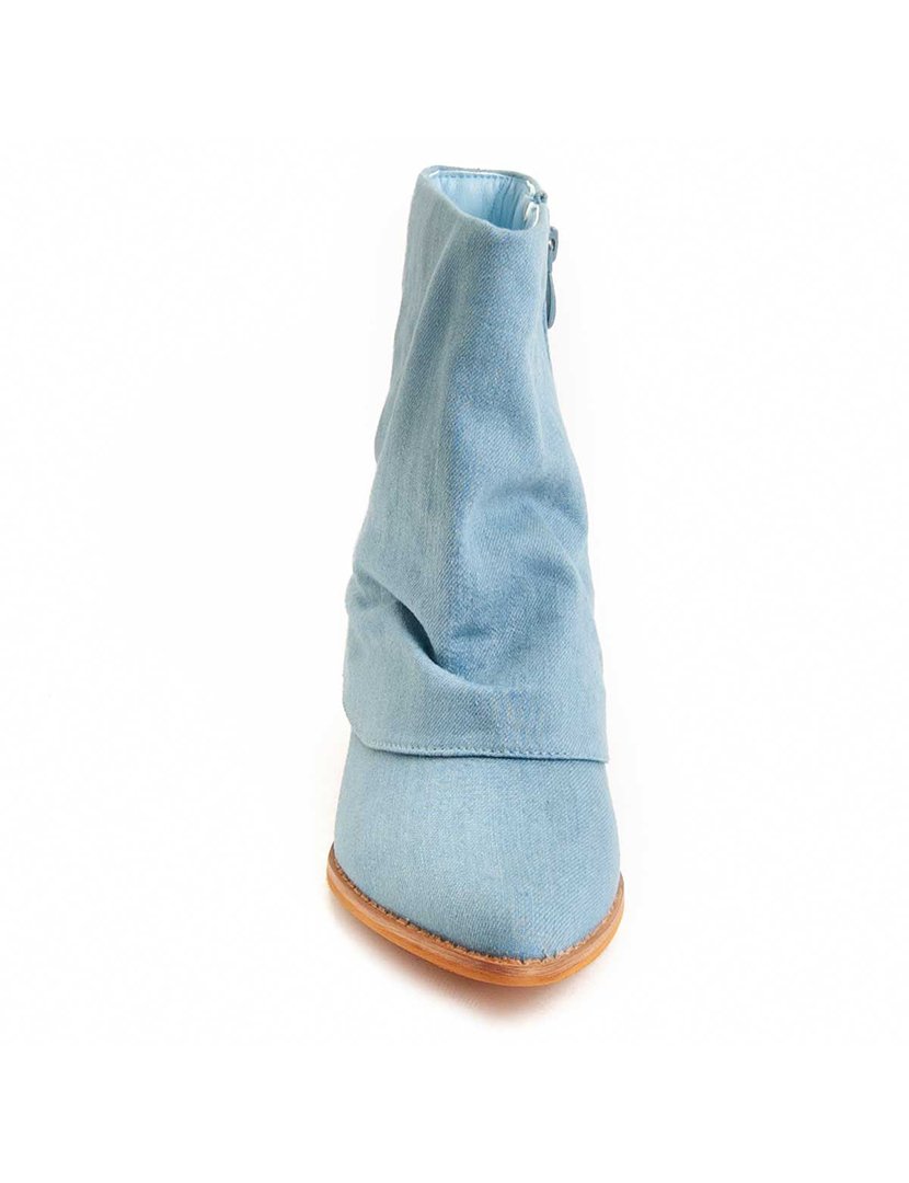 Botas com Salto Senhora Azul