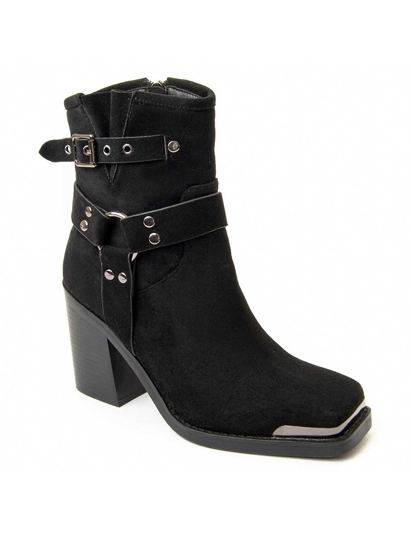 Botas com Salto Senhora Preto