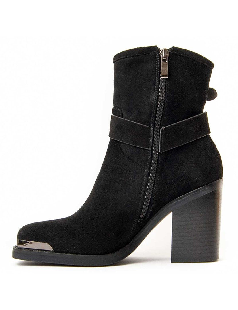 Botas com Salto Senhora Preto