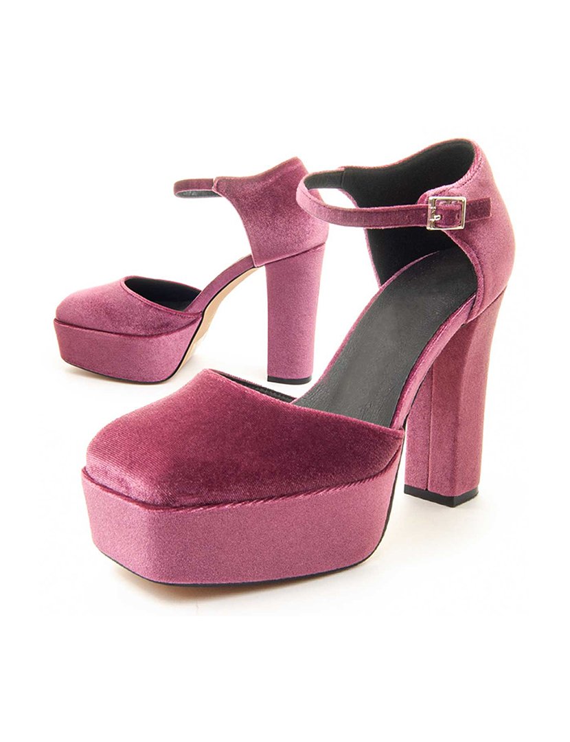 Sapatos com Salto Senhora Rosa