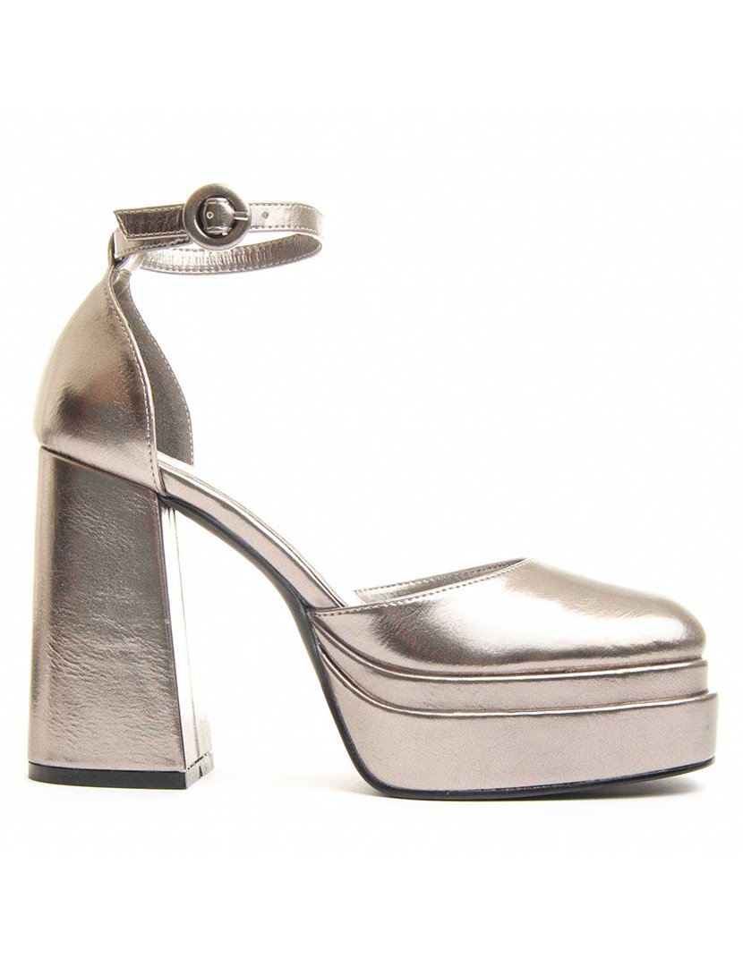 Sapatos com Salto Senhora Cinzento