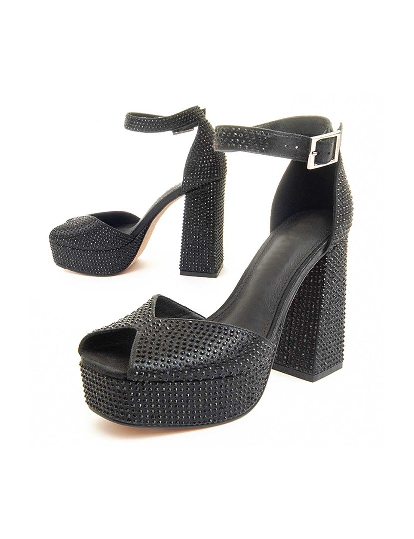 Sapatos com Salto Senhora Preto