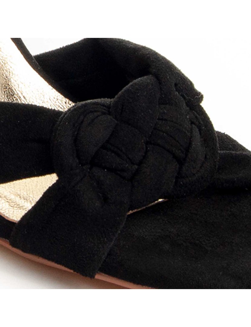 Sandálias com Salto Senhora Preto