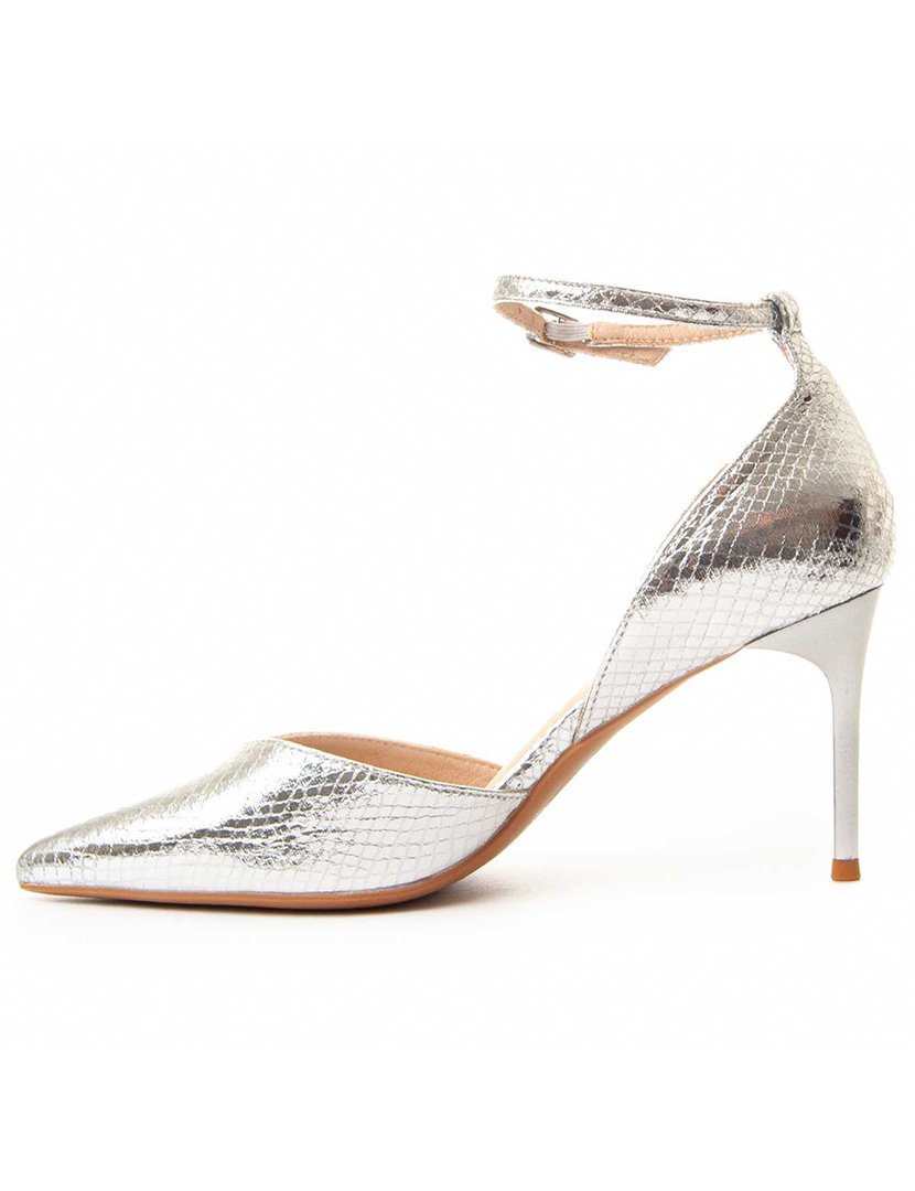 Sapatos de Salto Senhora Prateado