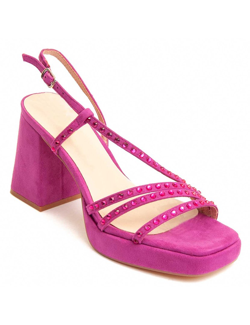 Sandálias com Salto Senhora Rosa