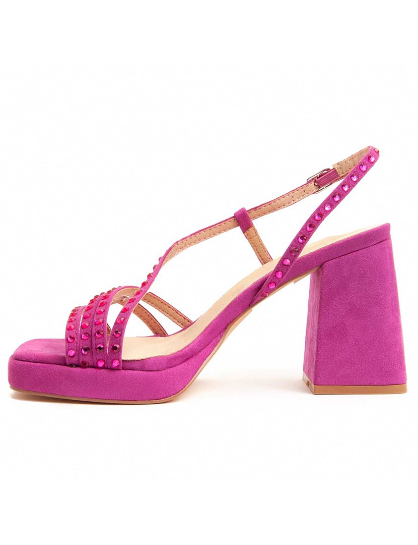 Sandálias com Salto Senhora Rosa