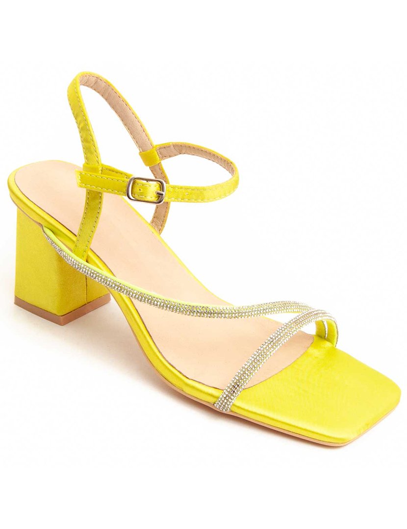 Sandálias com Salto Senhora Verde