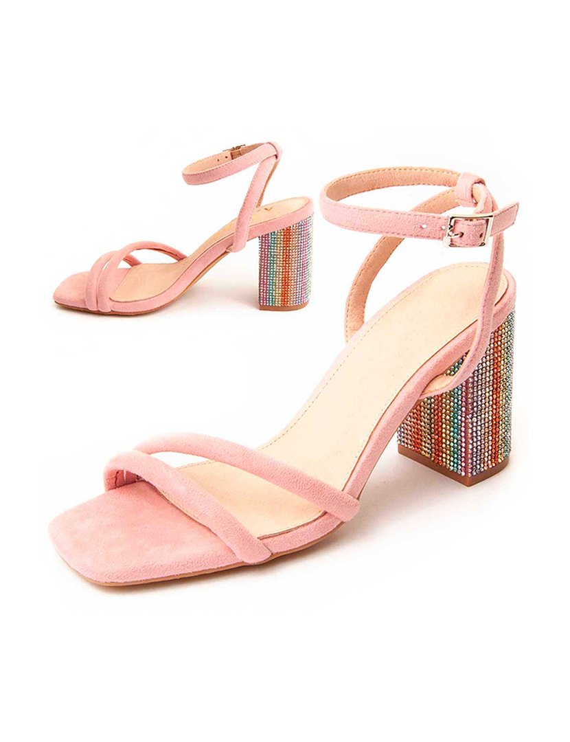 Sandálias com Salto Senhora Rosa