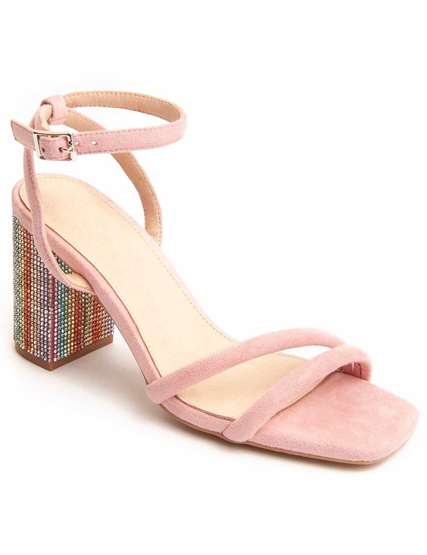 Sandálias com Salto Senhora Rosa