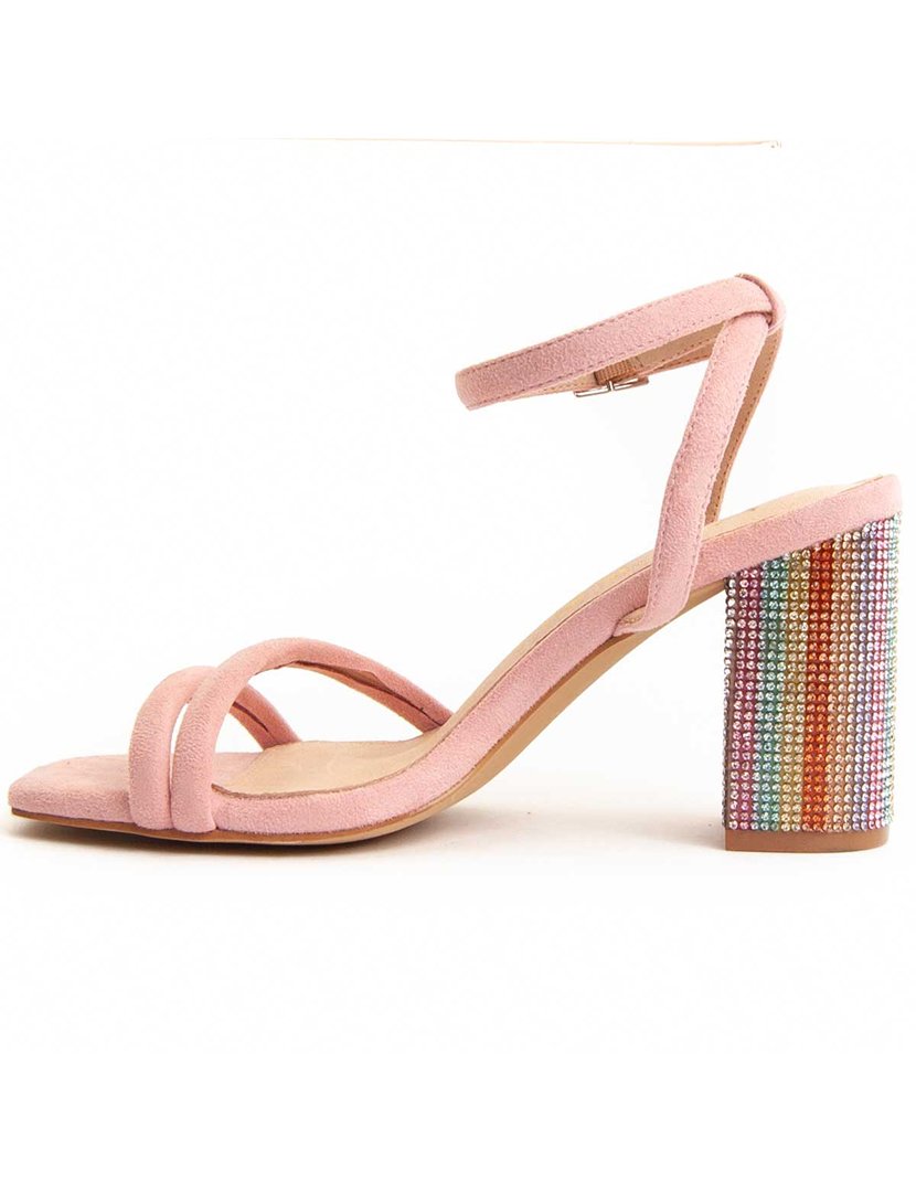 Sandálias com Salto Senhora Rosa