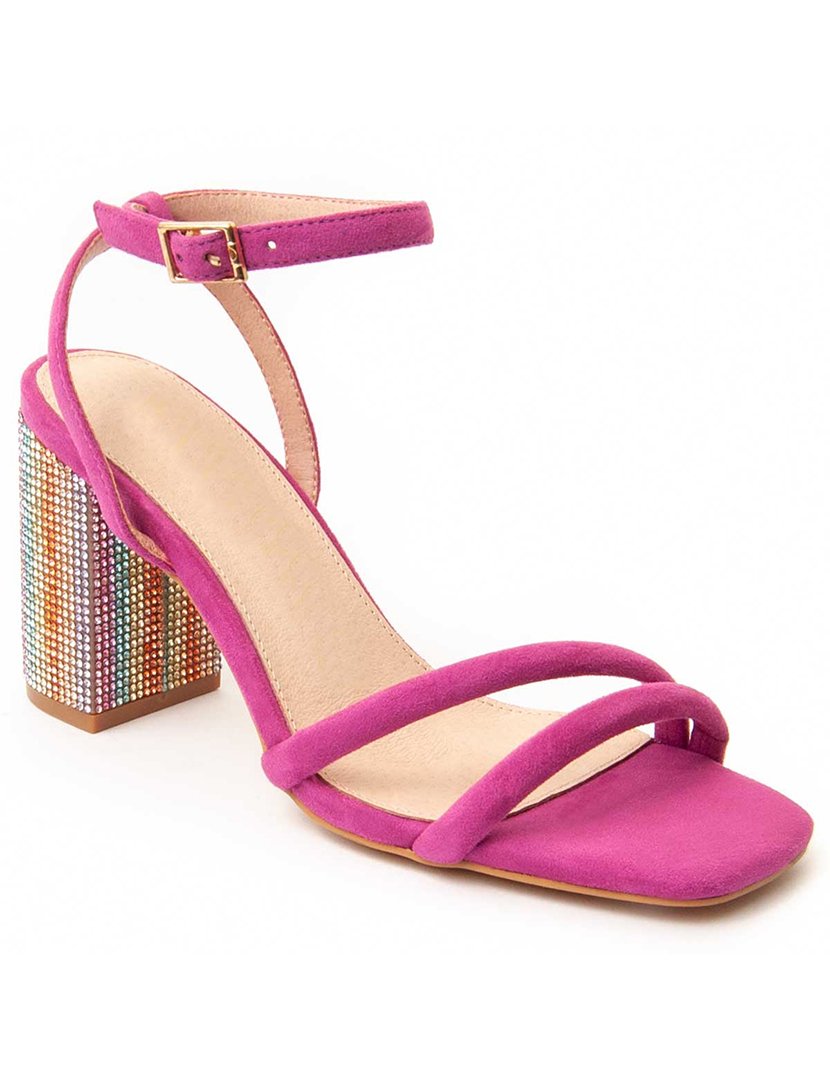 Sandálias com Salto Senhora Rosa