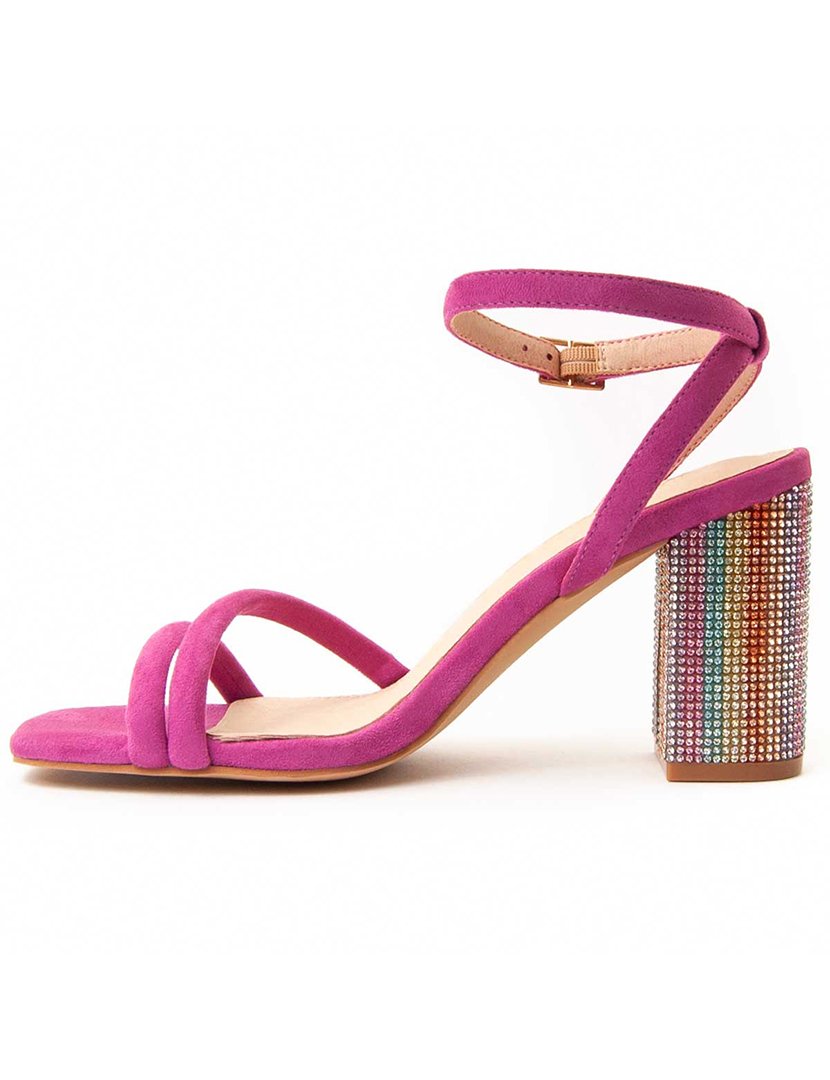 Sandálias com Salto Senhora Rosa