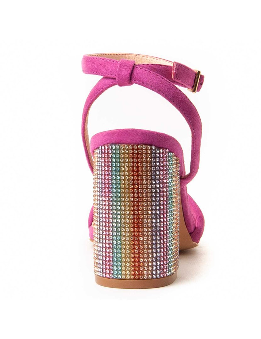 Sandálias com Salto Senhora Rosa