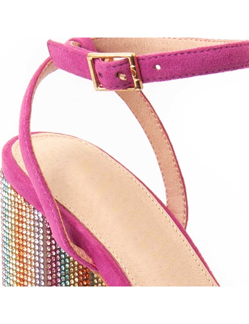 Sandálias com Salto Senhora Rosa