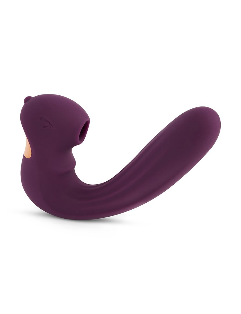 Estimulador Clitoridiano e Vibrador Ponto G - 15 programas - Roxo