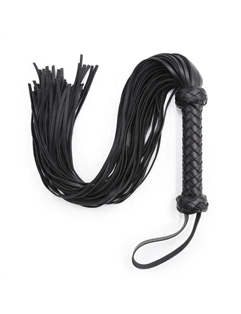 Chicote Bondage -BDSM - Preto 