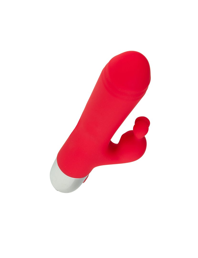 Pack Descoberta: estimulador de clitóris, vibrador rabbit, vibrador de ponto G - Violeta e Vermelho