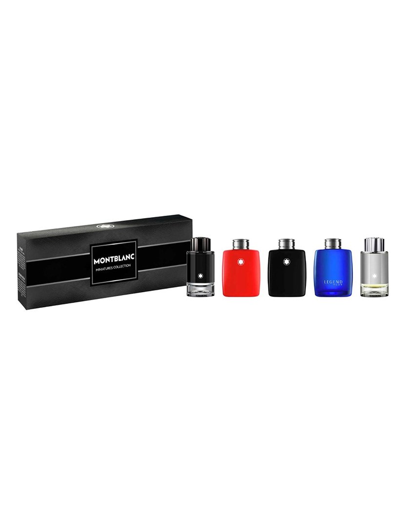 Coffret Mont Blanc Mini Set 5 X 4,5 Ml (Explorer + Legend Red + Legend Et + Legend Blue + Platinum)
