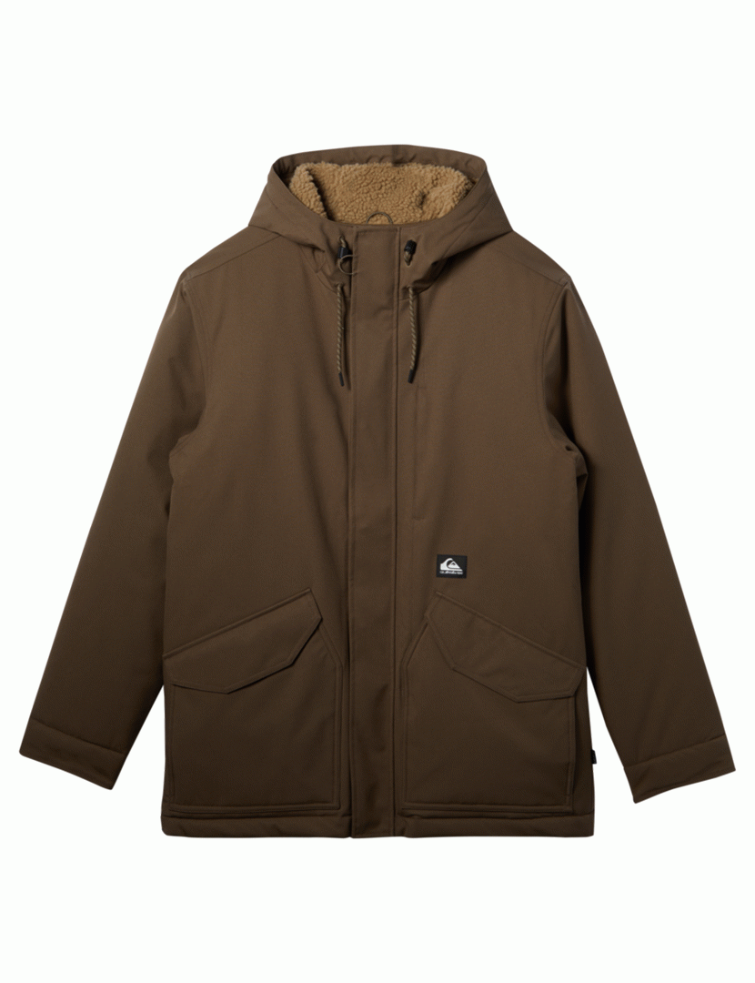 Casaco Endless Trip 10K Castanho