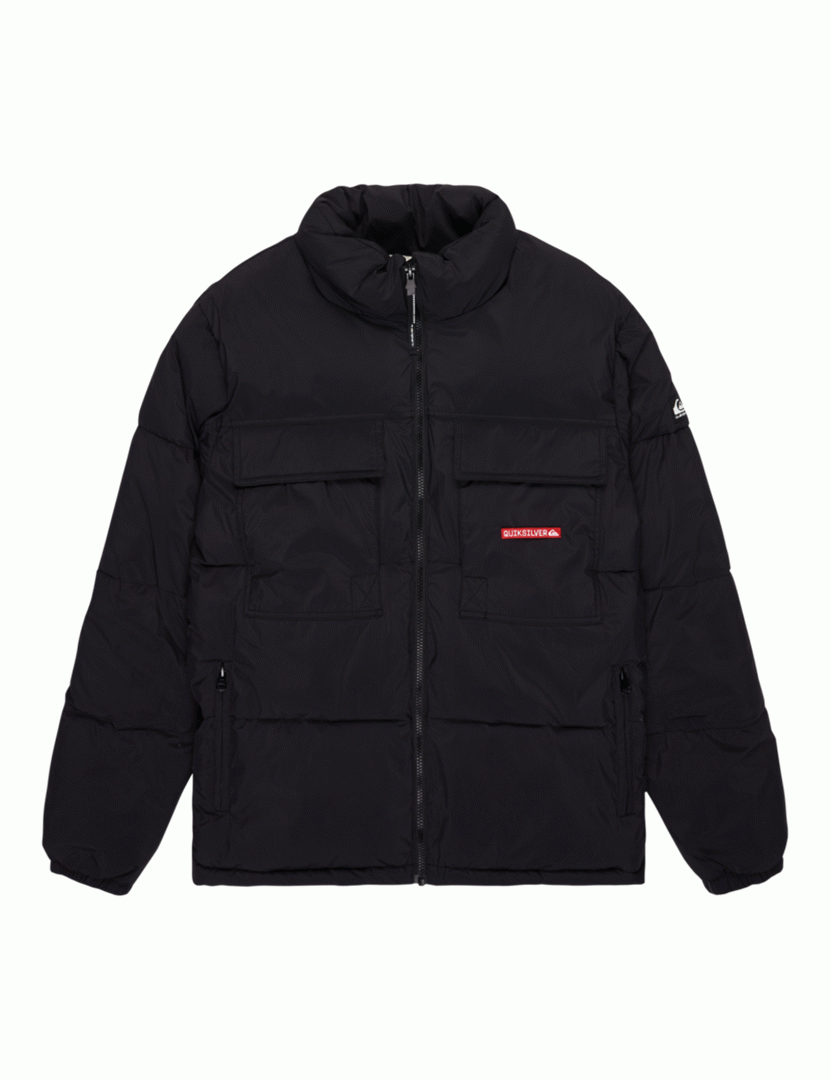 Casaco Stay Puff Preto