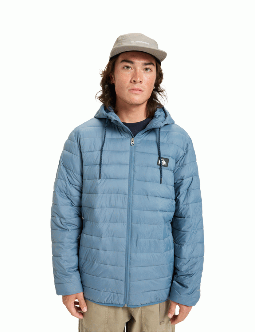 Casaco Scaly Hood Azul