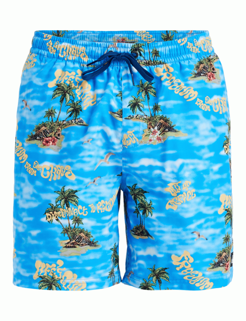 Calções de Banho Everyday Straight Volley 17 Azul