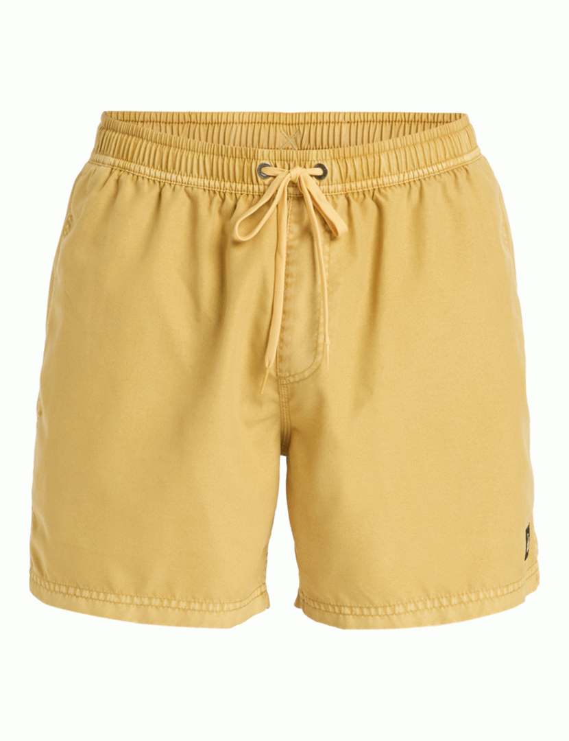 Calções de Banho Everyday Surfwash Volley 15 Amarelo