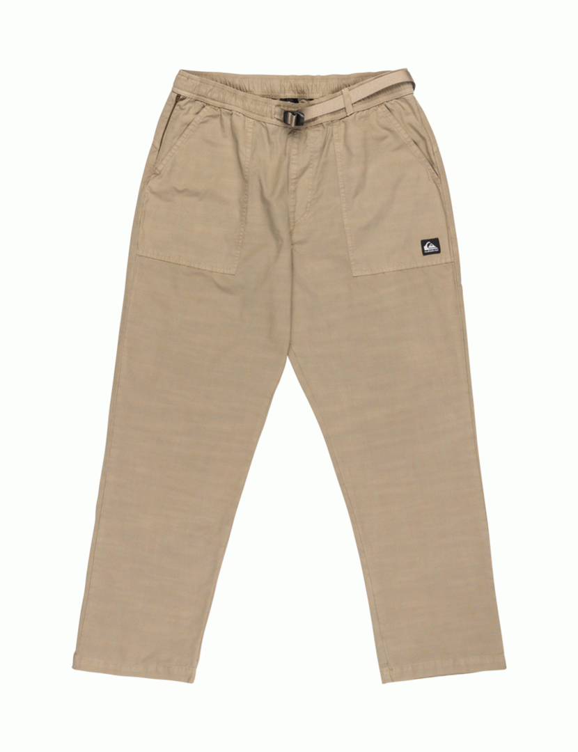 Calças Jogger Double Crown Bege