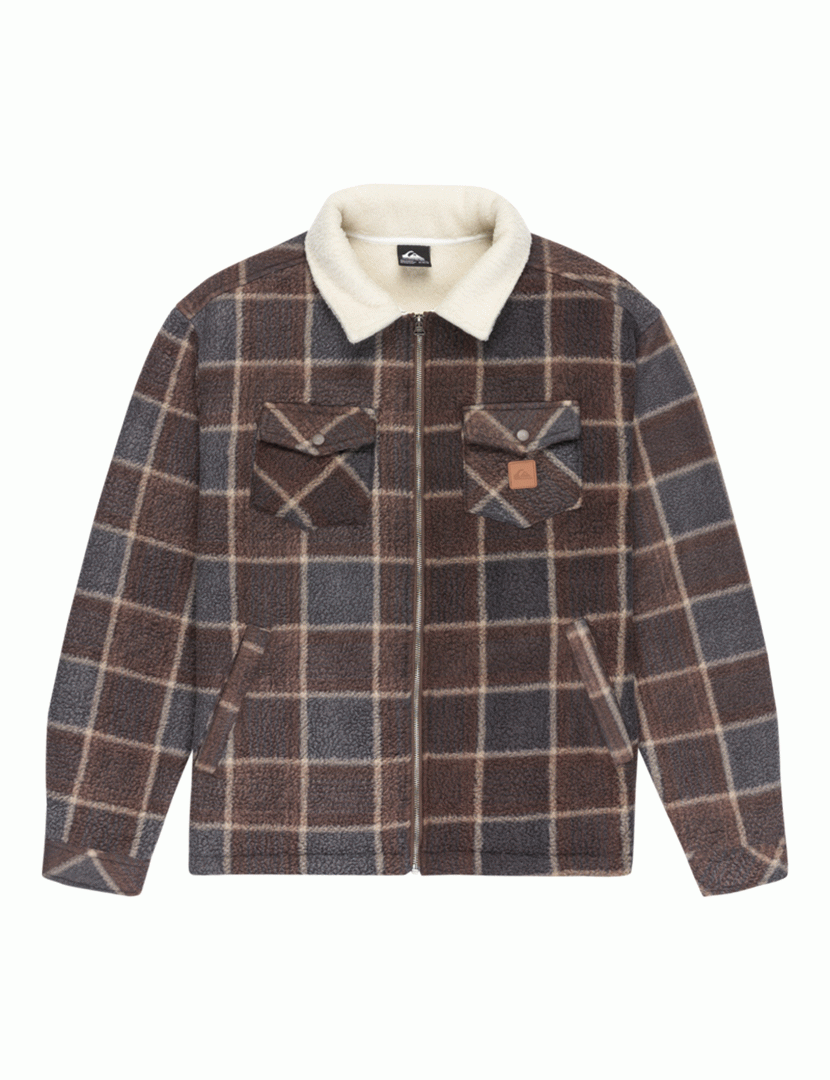 Casaco Polar Sherpa Castanho