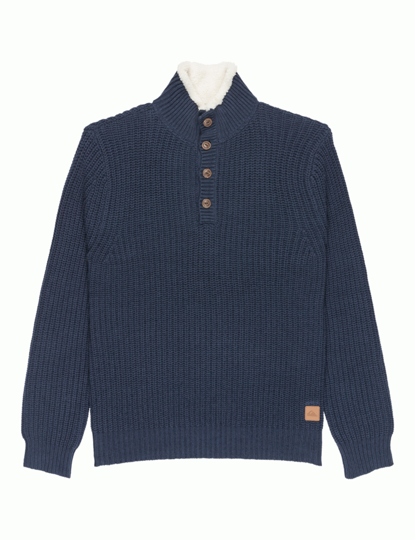 Pullover com Pelo Preto