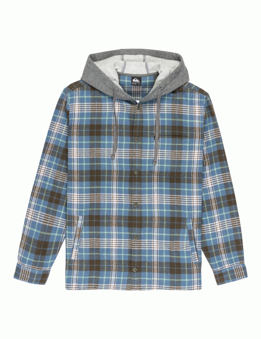 Camisa manga comprida Hooded Surf Azul