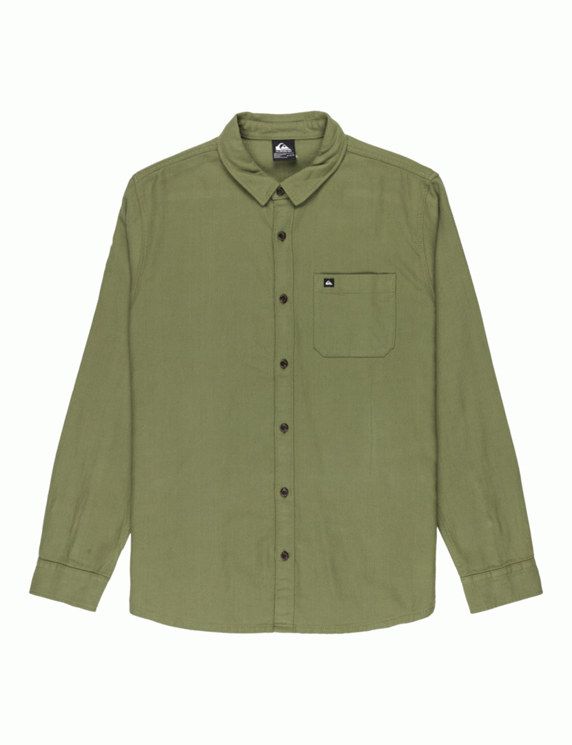 Camisa manga comprida Motherfly Solid Verde