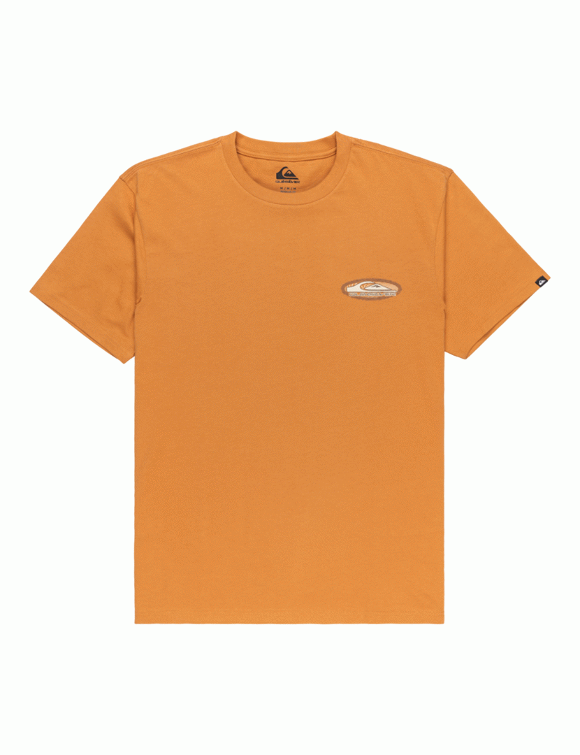 T-Shirt Evo Border Lines Castanho