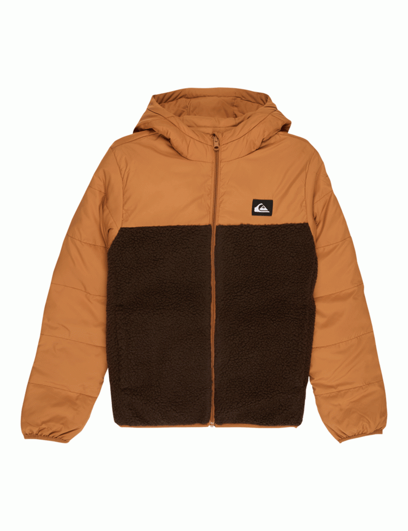 Casaco Scaly Reversible Castanho