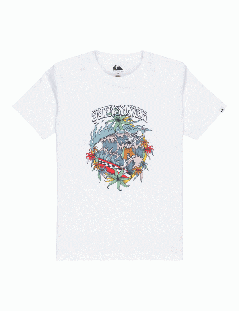 T-Shirt Ev In Waves Branco