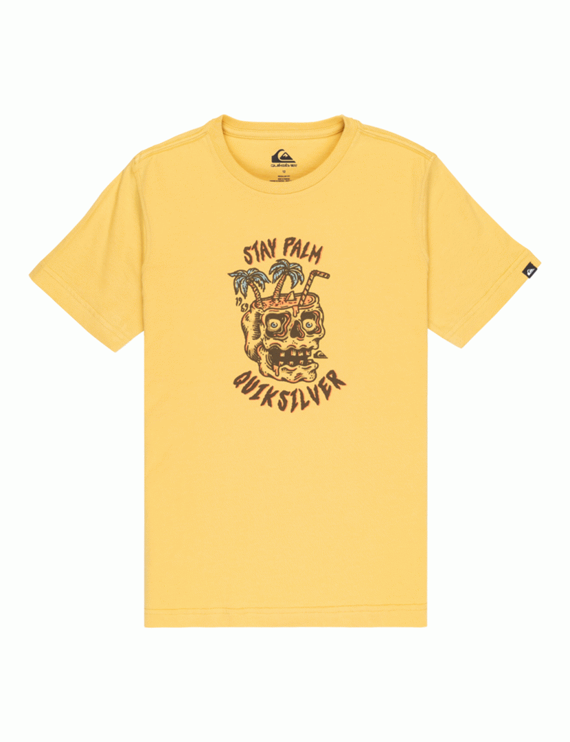 T-Shirt Ev Stay Palm Amarelo