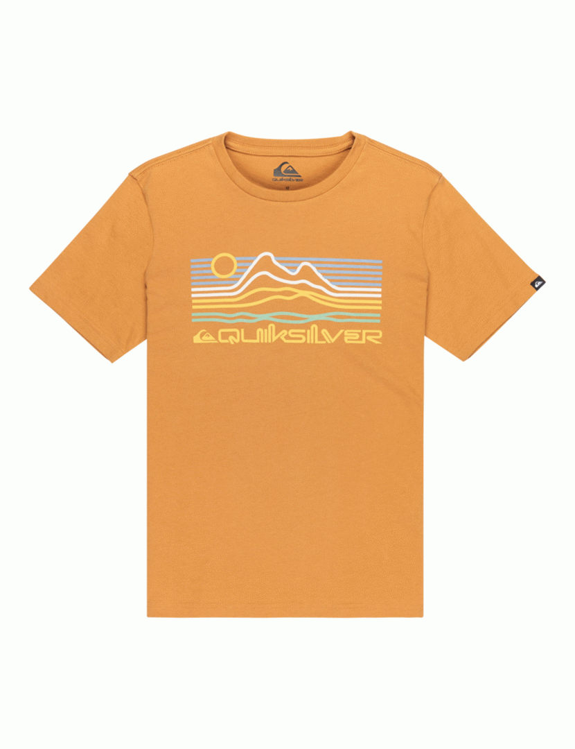 T-Shirt Ev Light Waves Castanho