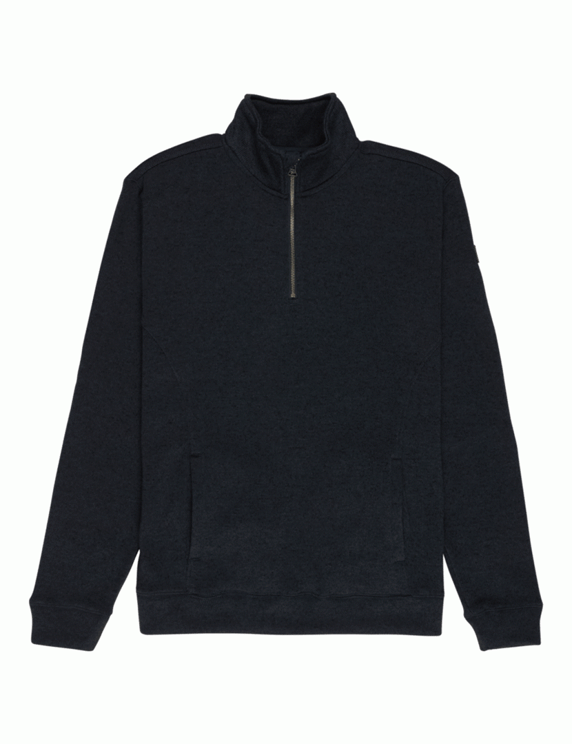 Sweatshirt Keller 1/4 Zip Preto