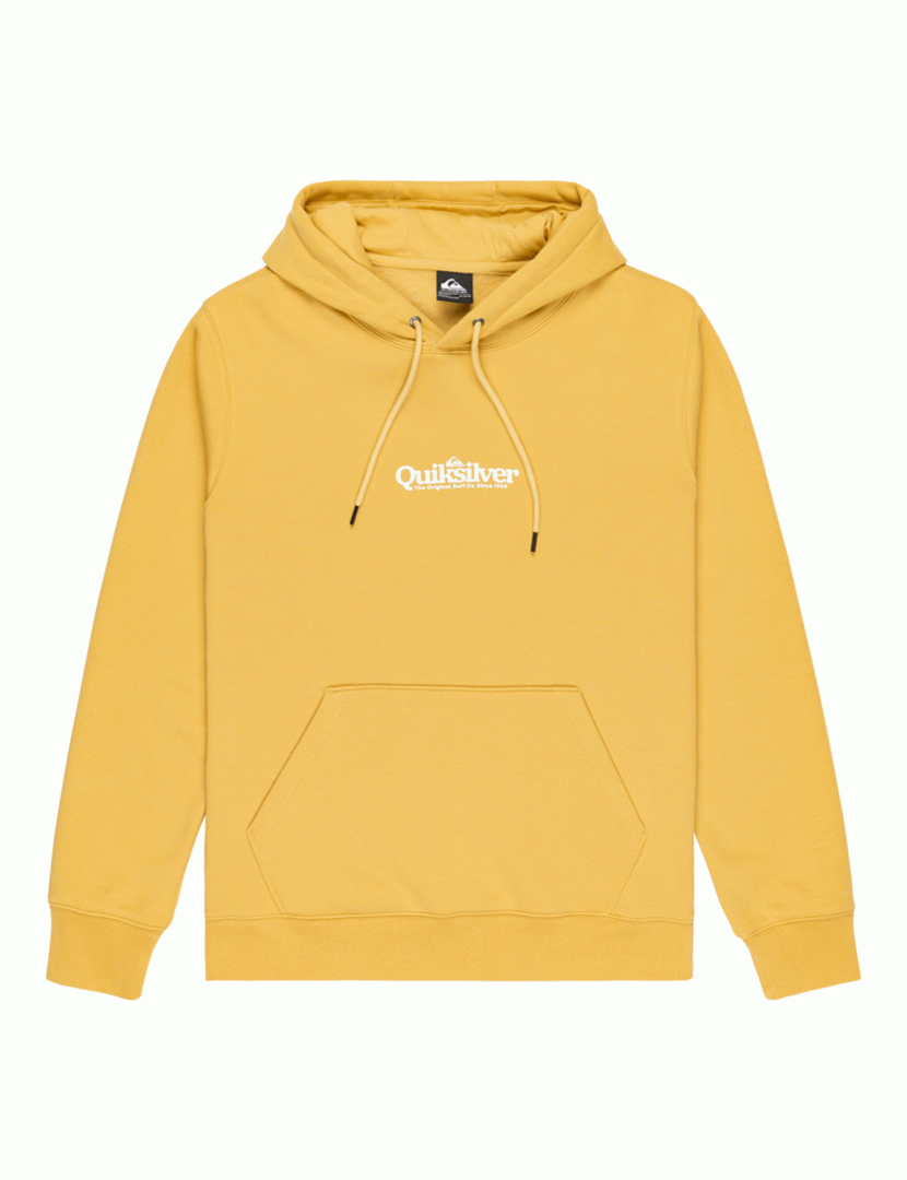 Sweatshirt Screen Fleece Fineline Amarelo