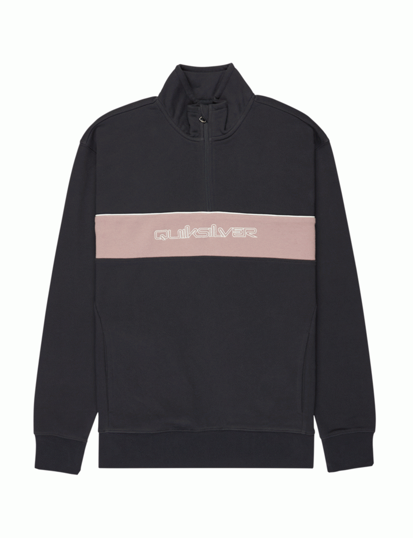 Sweatshirt 1/4 Zip Preto