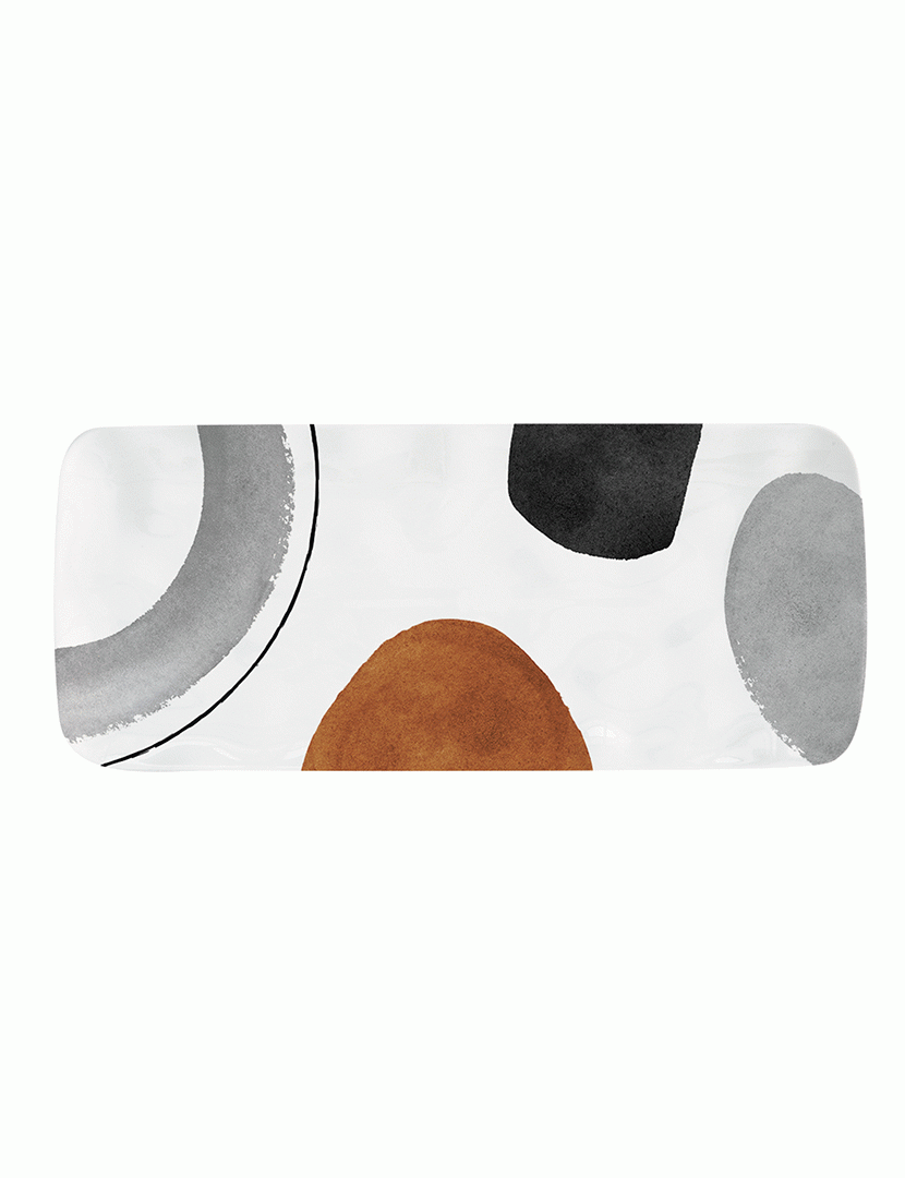 Travessa de Sevir Porcelana - 36x16cm ELEMENTS