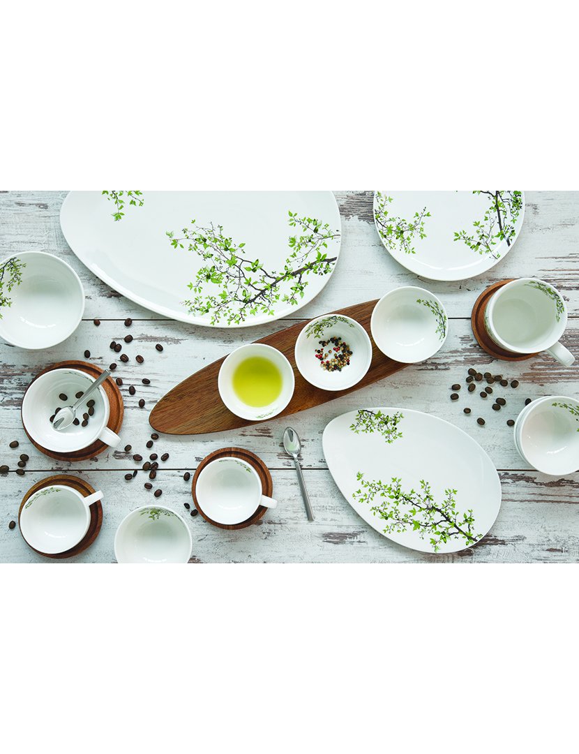 Prato Porcelana 36x25cm NATURA