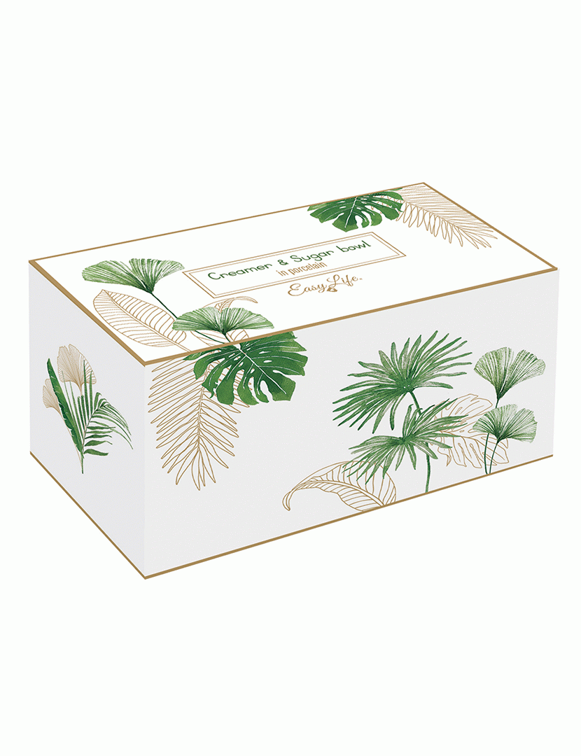 Conjunto Recipiente Leite + Açúcar 200+200ml EXOTIQUE